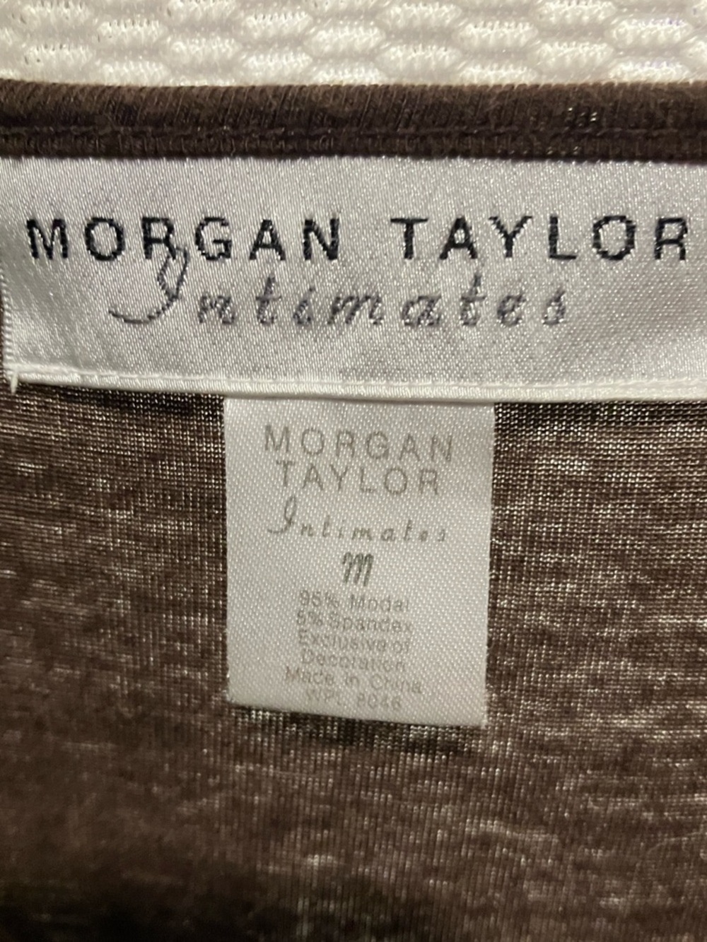 Morgan Taylor Intimates brown nightie - Picture 2 of 9